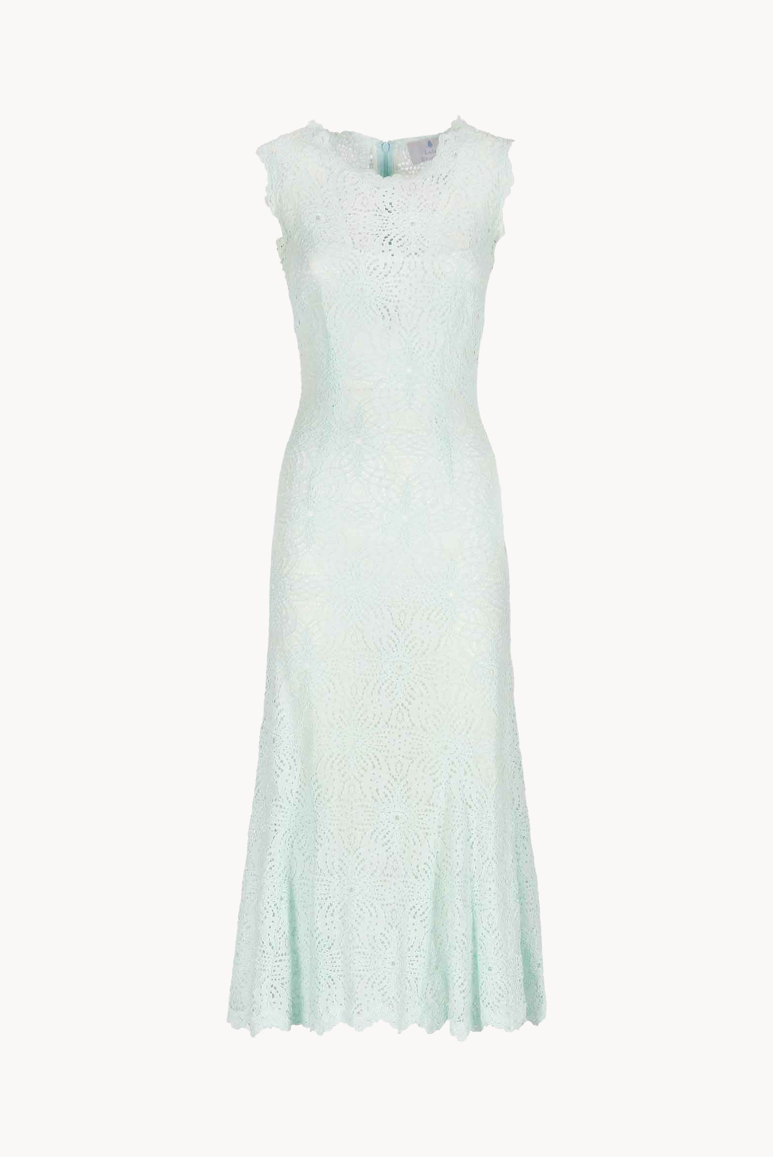 ice blue midi dress Lace – Luisa Beccaria 79 Lady Gaga Meat 4.2_launch Select Jacket & Vest Size:EU52/US42/L Wooden bead detail