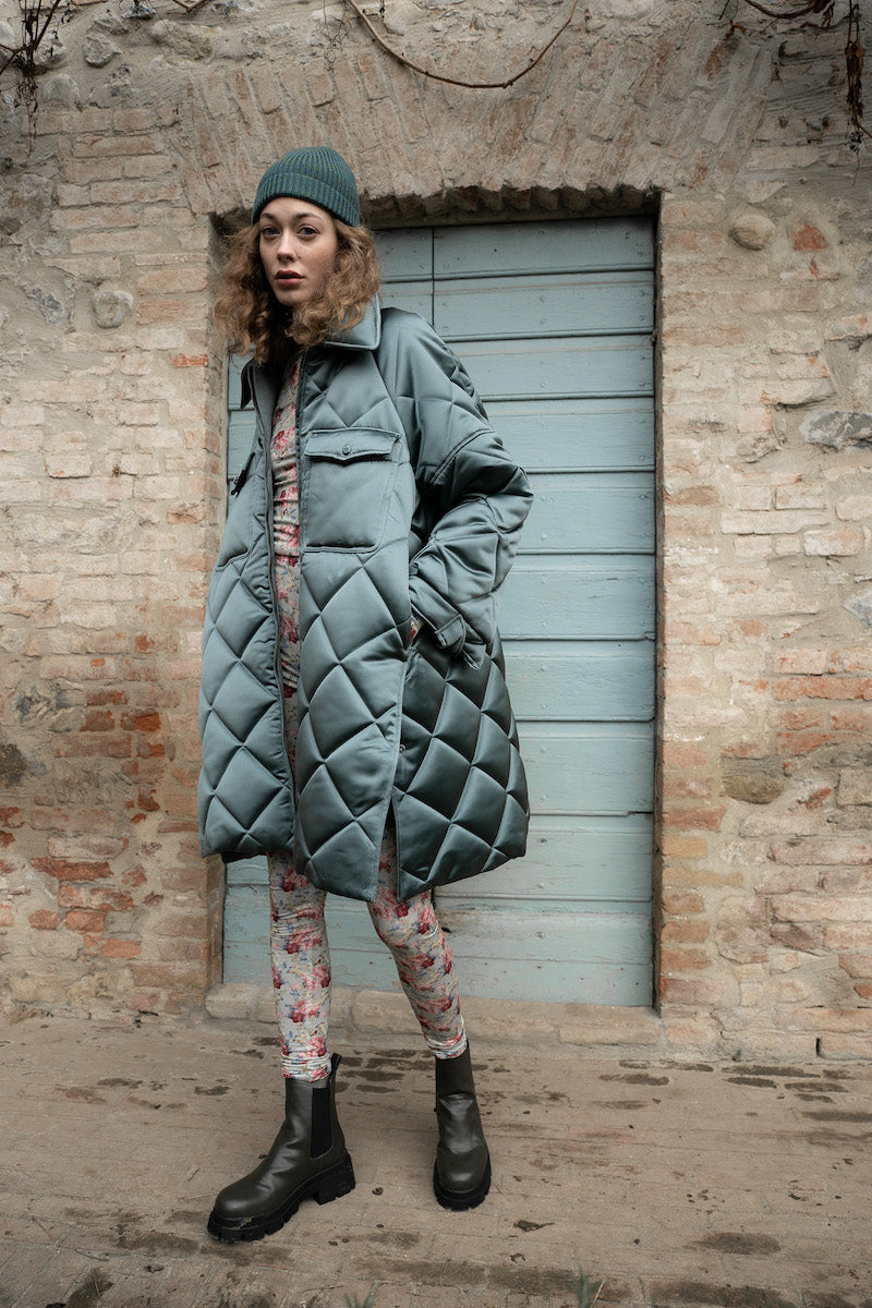 Cappotto trapuntato