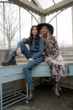Maglione girocollo in lana con trecce
