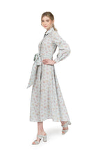 Chemisier floreale vichy