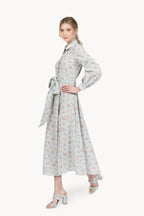 Chemisier floreale vichy