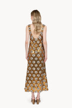 Bronze Daisy Sequins Sequins dress