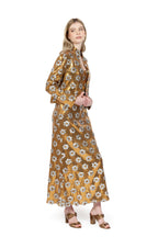 Giacca con paillettes a margherina bronzo