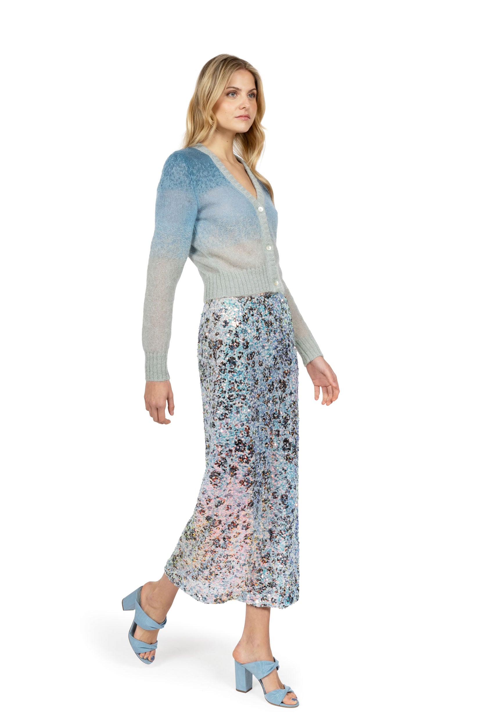 Cardigan in mohair