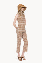 Capri vichy pants