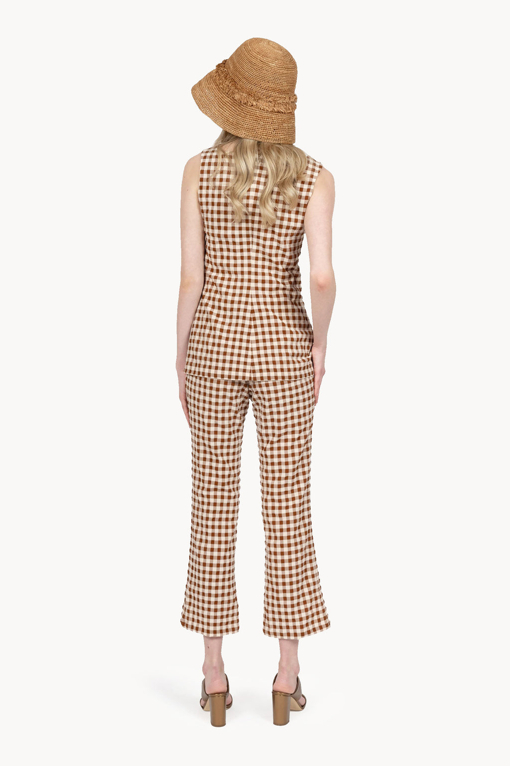 Capri vichy pants