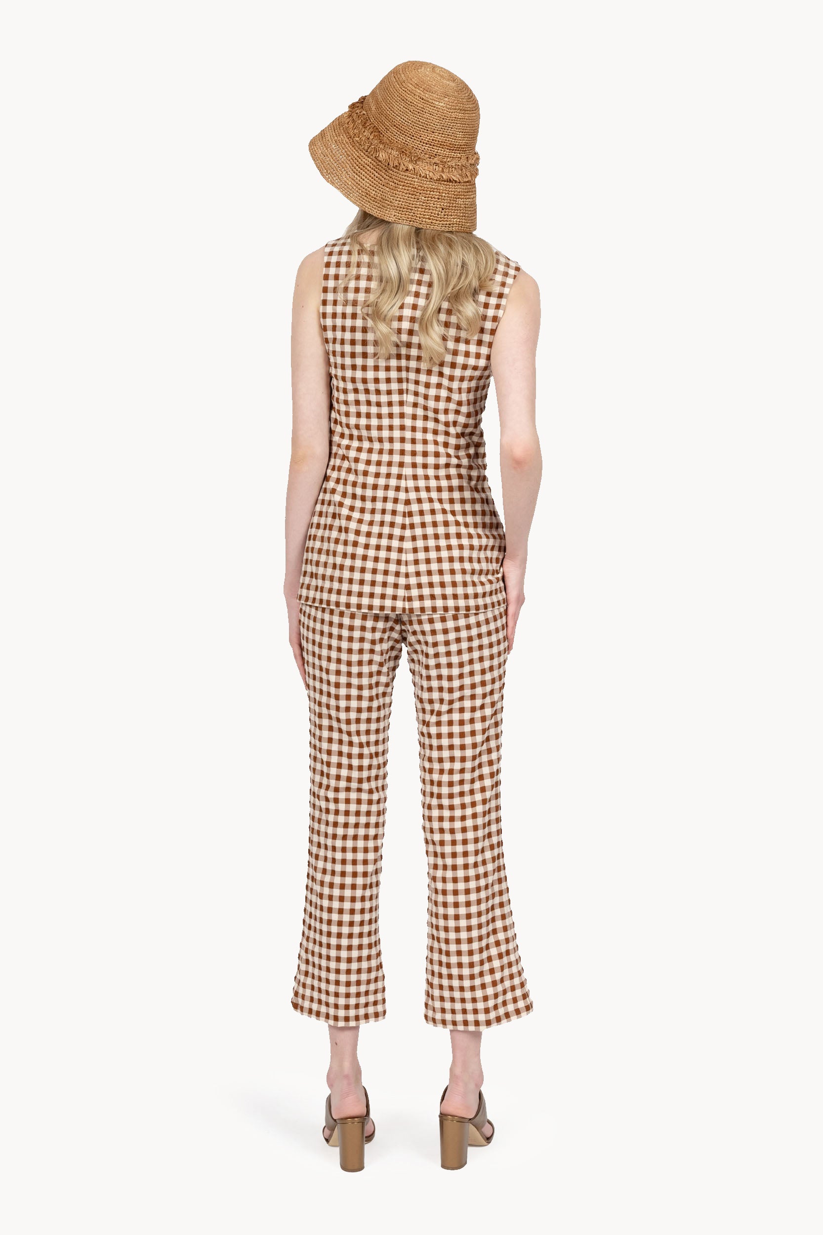 Capri vichy pants