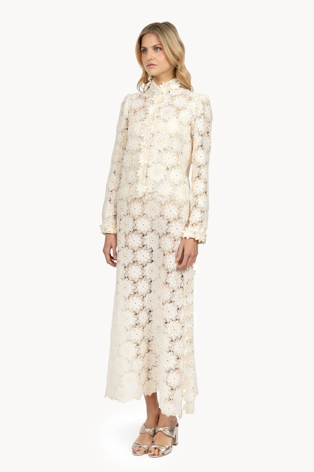 Blusa in pizzo