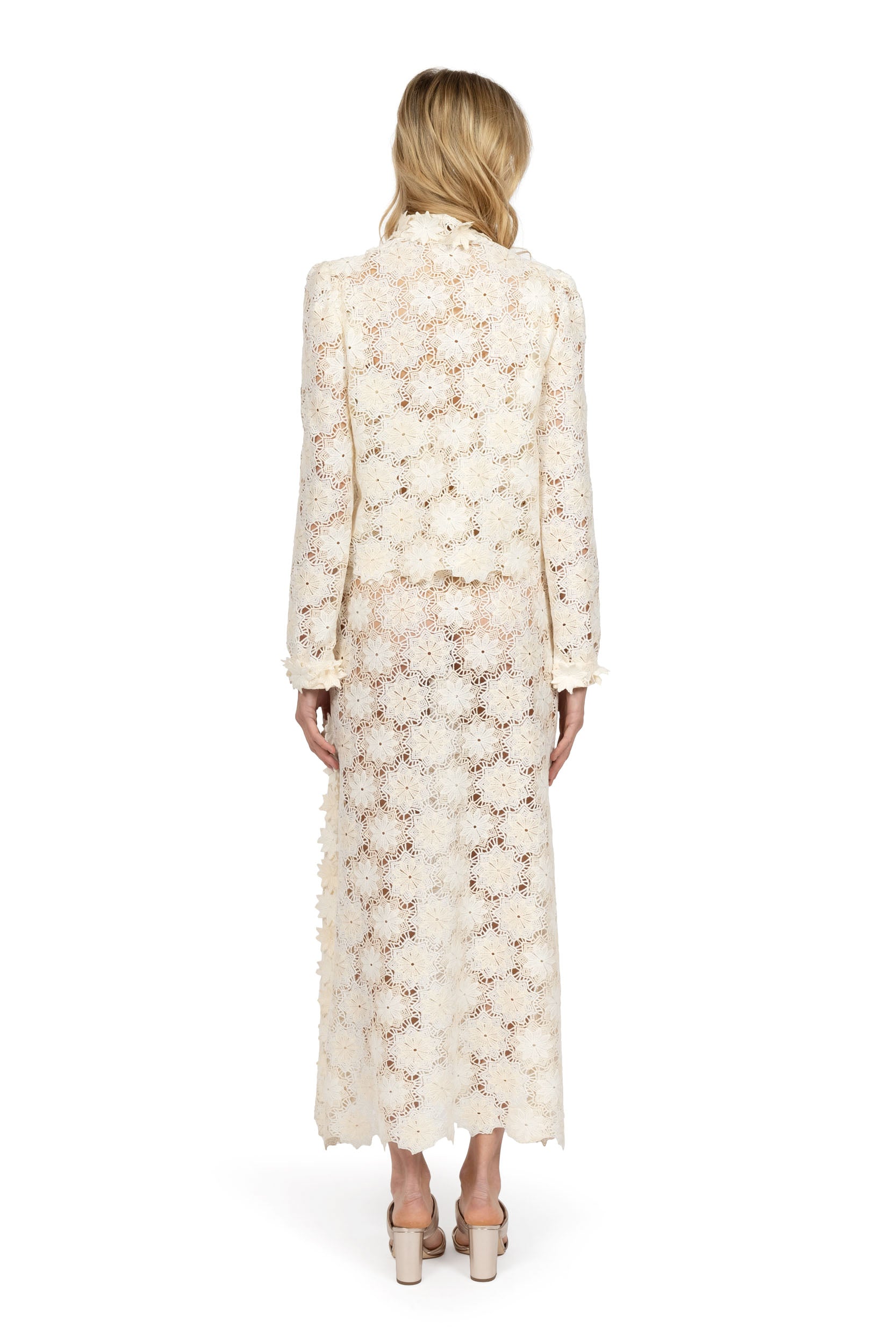 Blusa in pizzo