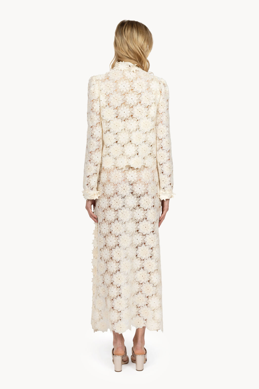 Blusa in pizzo