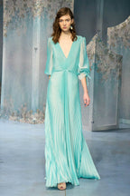Abito lungo Angelina in chiffon