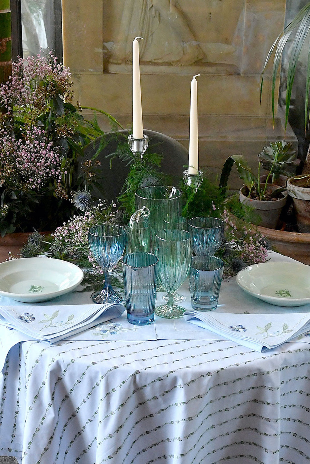 Caraffa verde rigata Prestige