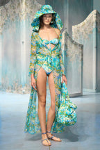Chemisier in chiffon Monet