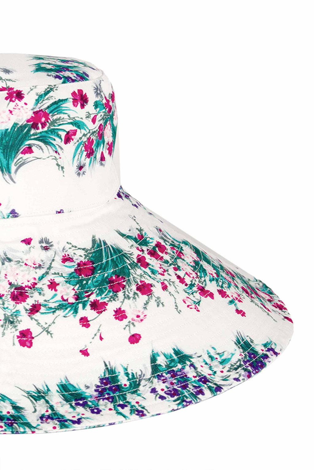 Cappello di cotone floreale