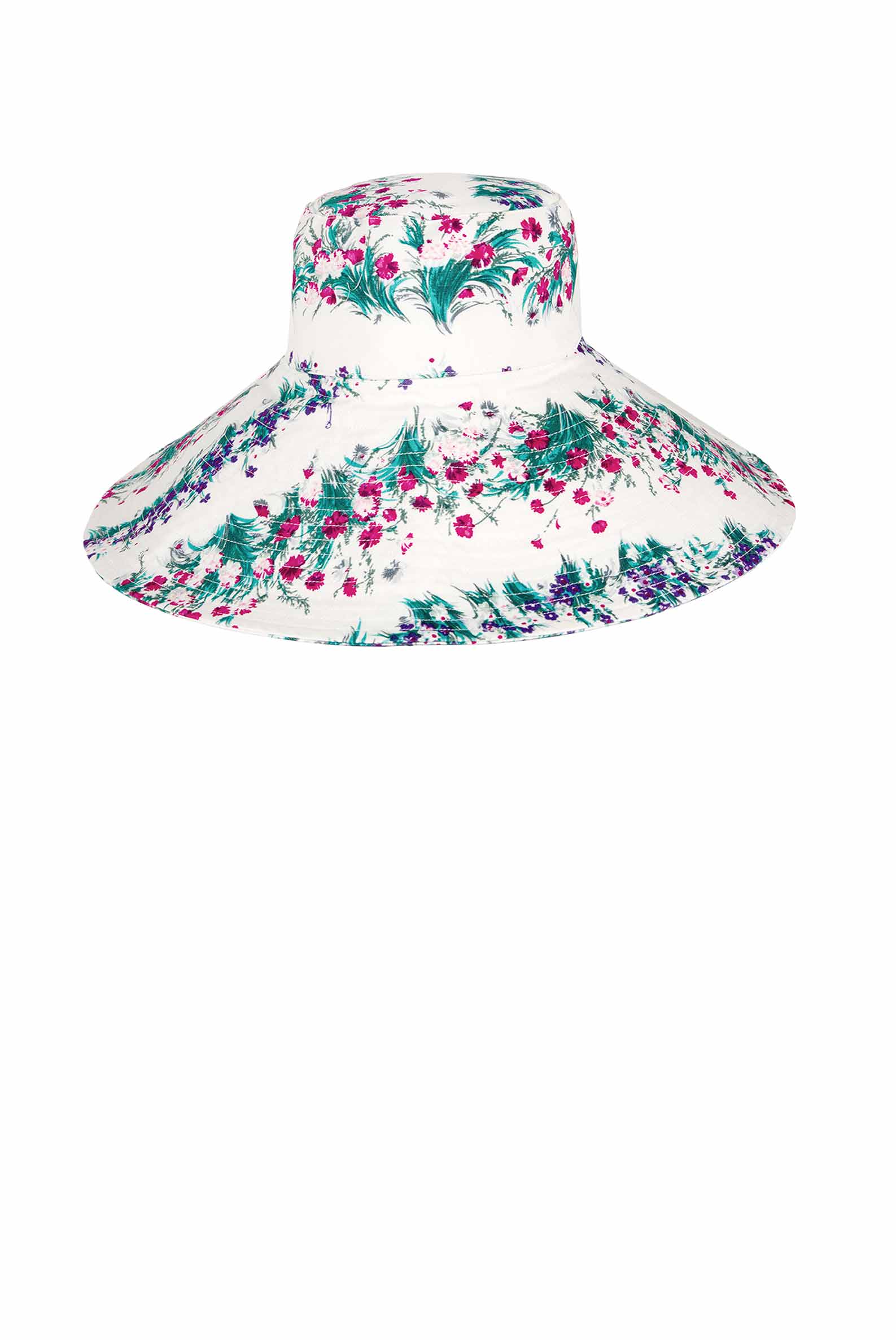Cappello di cotone floreale