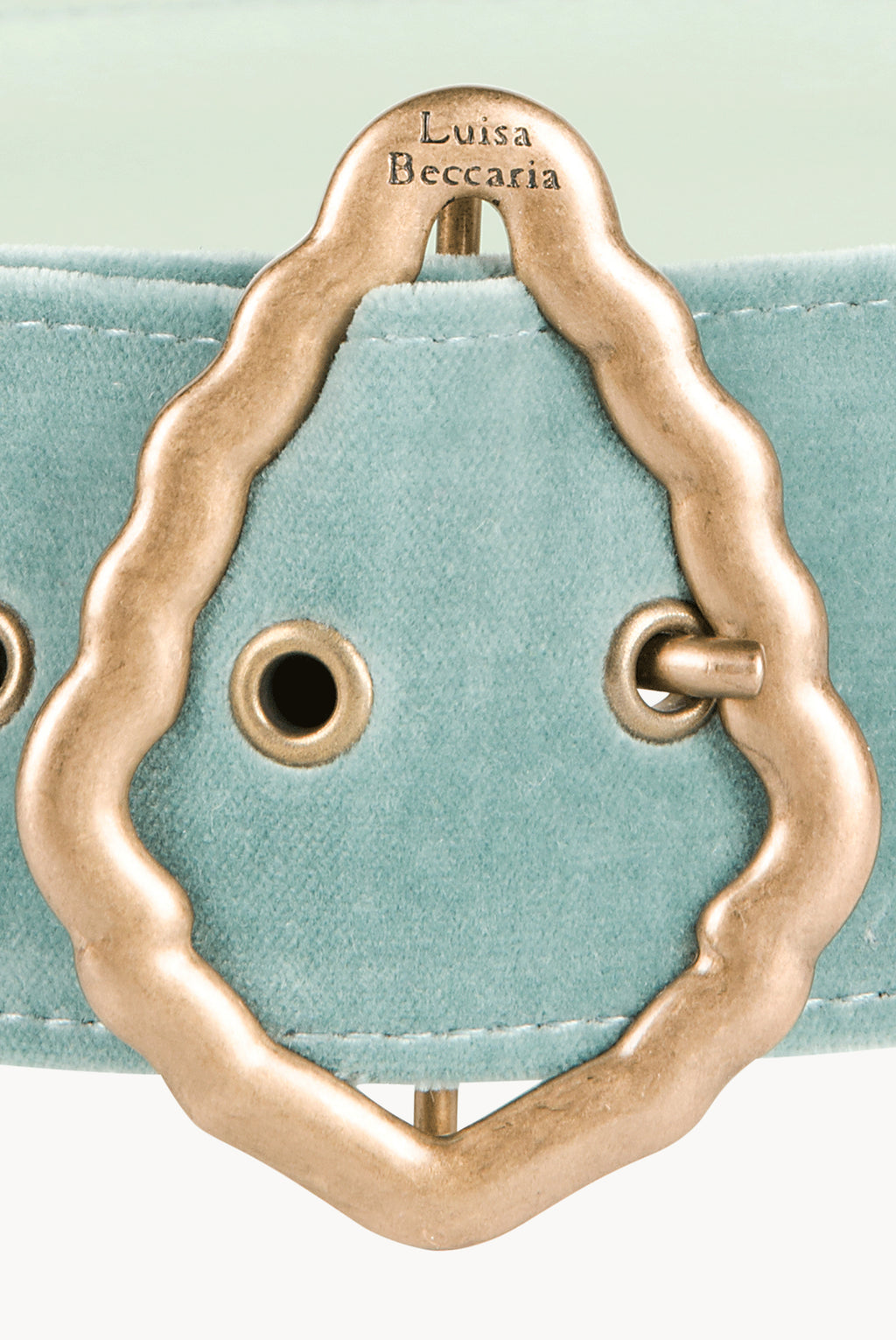 Green Velvet Belt