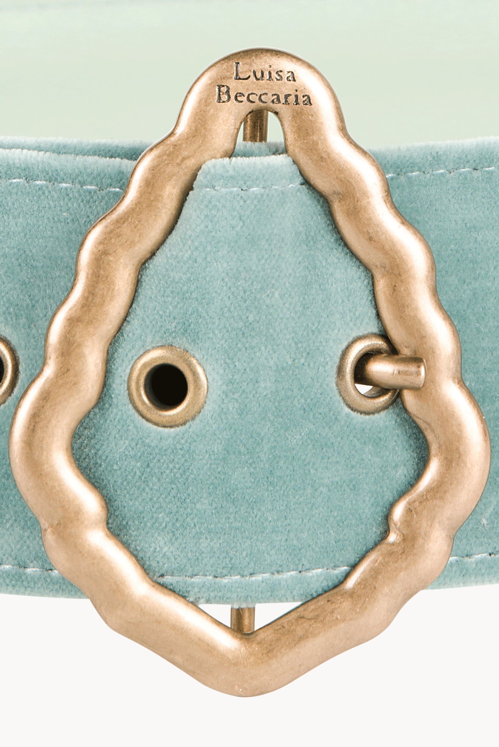 Green Velvet Belt