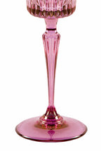 Set di due flute Domina sfumati dal rosa al viola