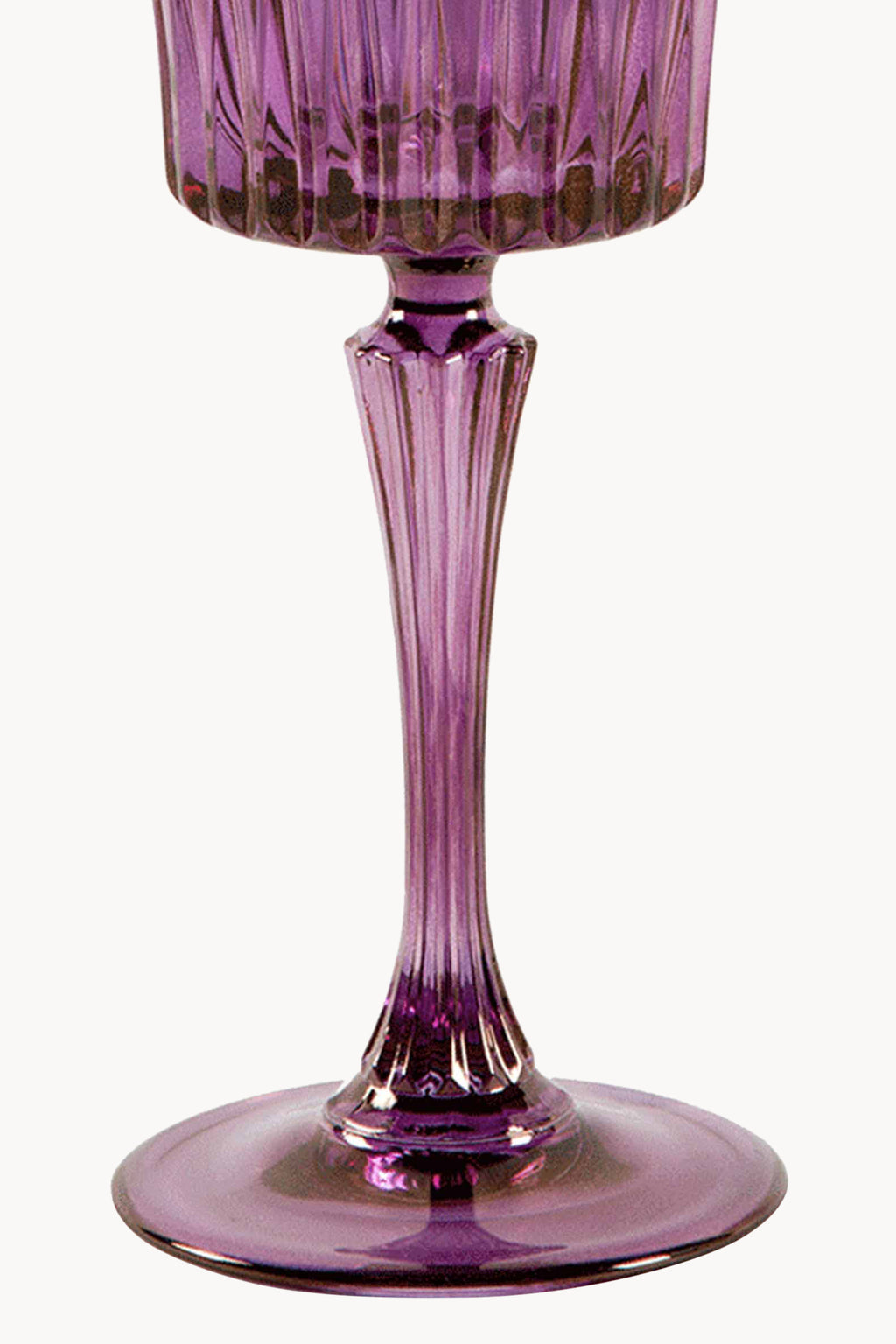 Set di due bicchieri d'acqua Domina sfumati dal viola al blu