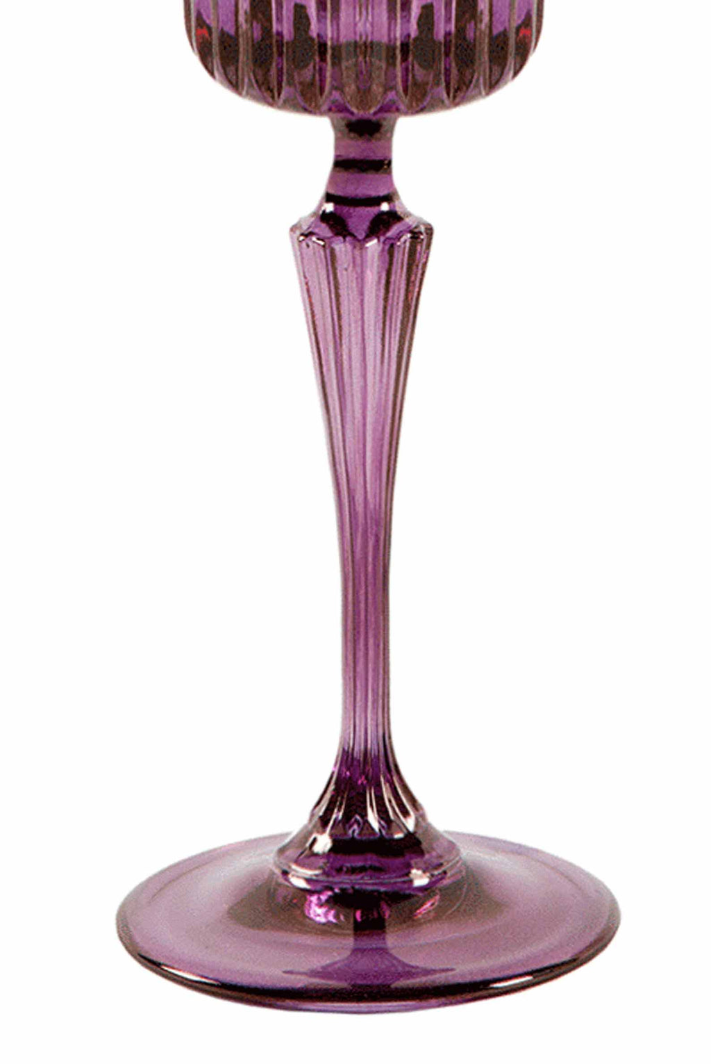 Set di due flute Domina sfumati dal viola al blu