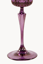Set di due flute Domina sfumati dal viola al blu