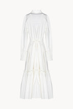 Vestito chemisier leggero bianco