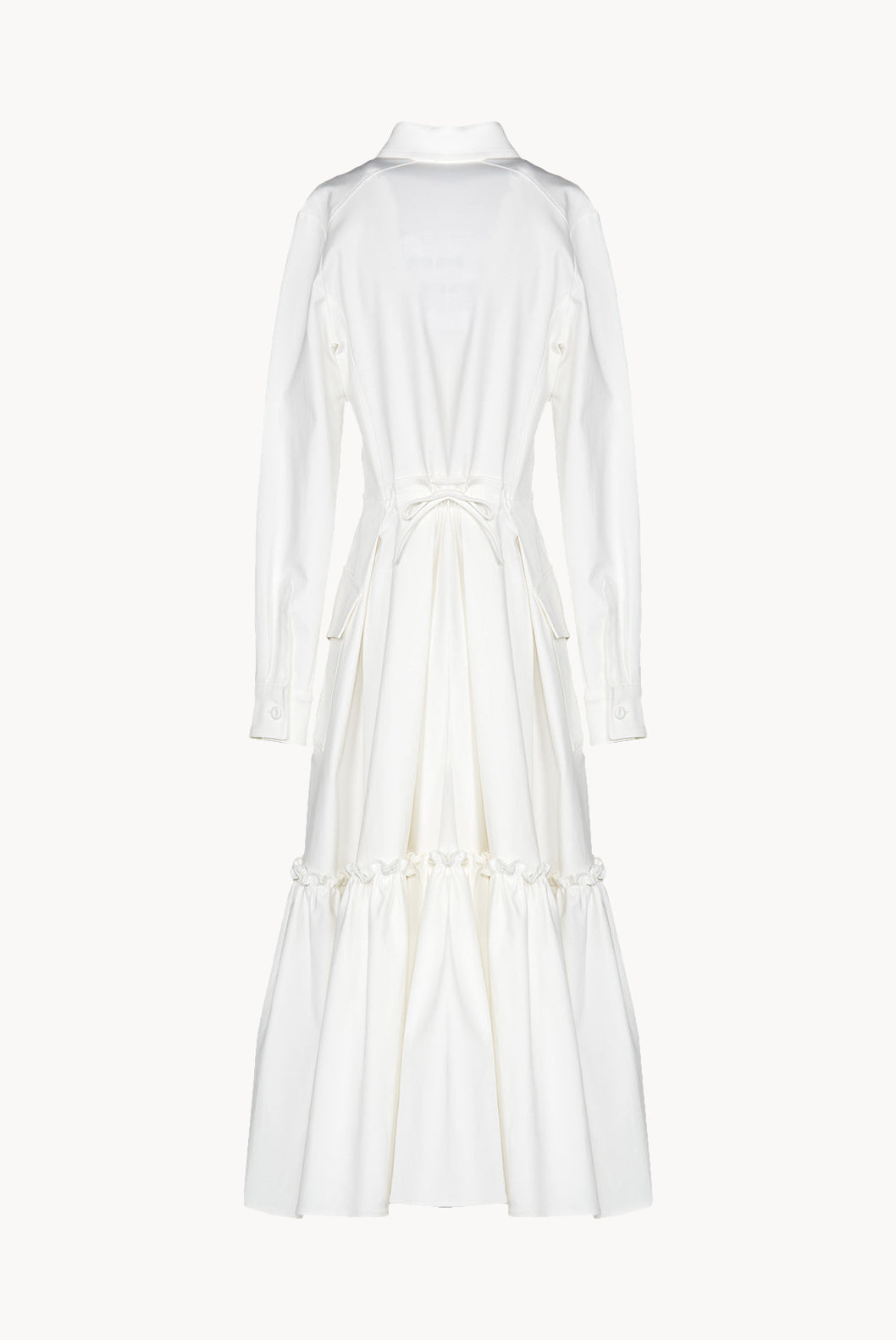 Vestito chemisier leggero bianco