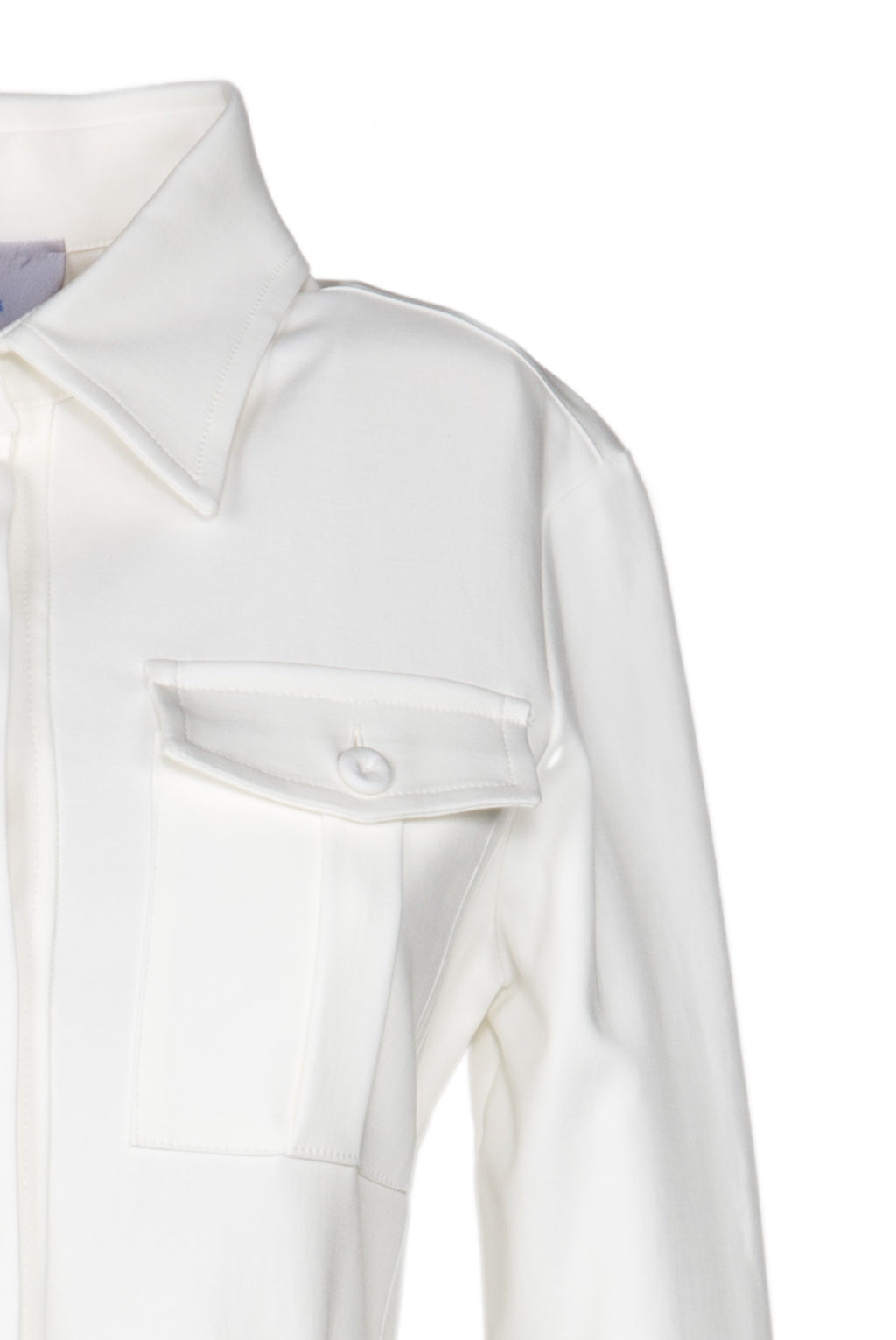 Vestito chemisier leggero bianco
