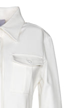 Vestito chemisier leggero bianco