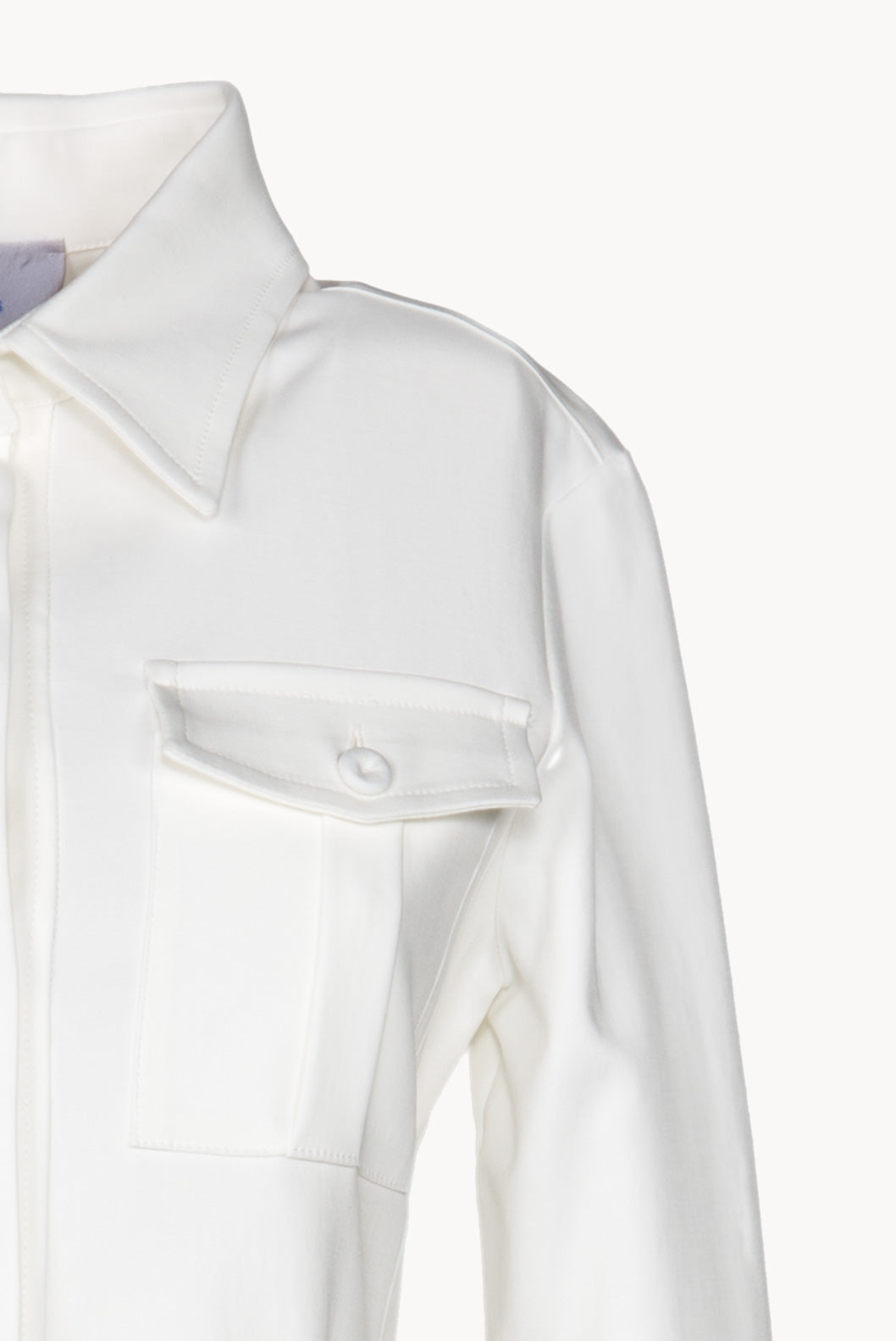 Vestito chemisier leggero bianco