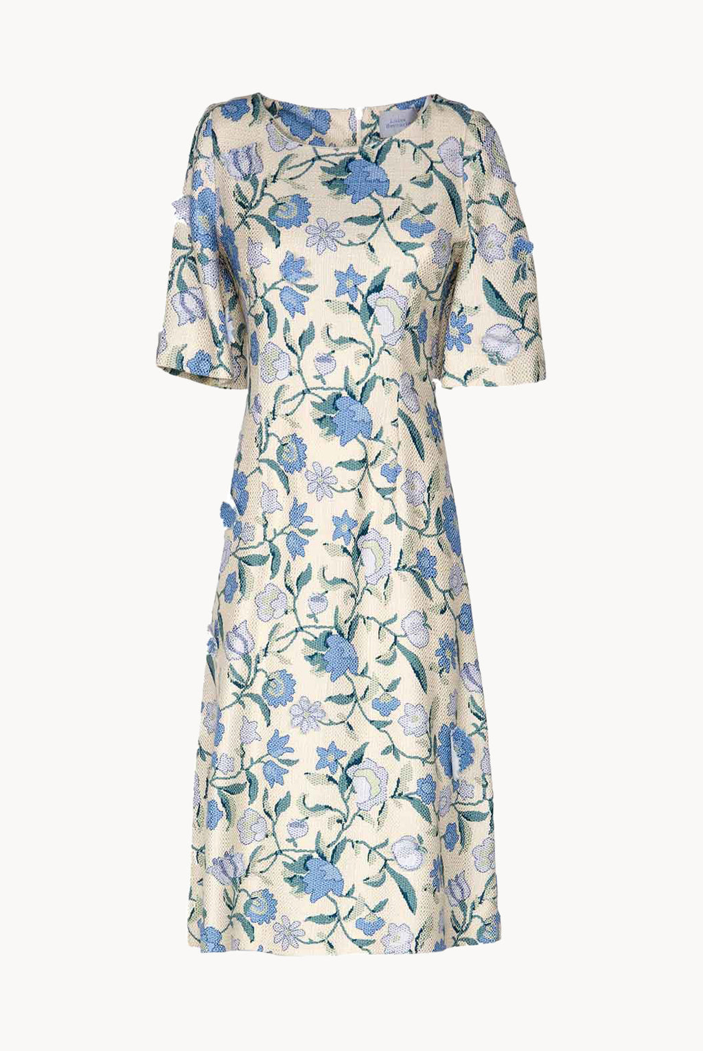 Jacquard Wildflowers Straight Dress