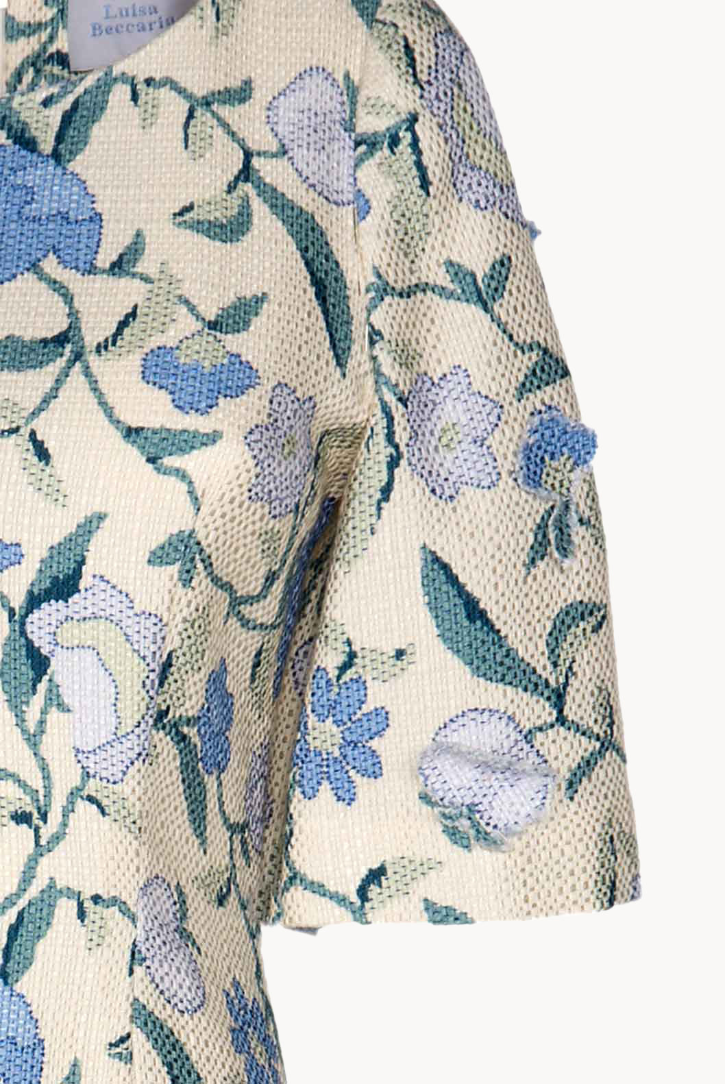 Jacquard Wildflowers Straight Dress