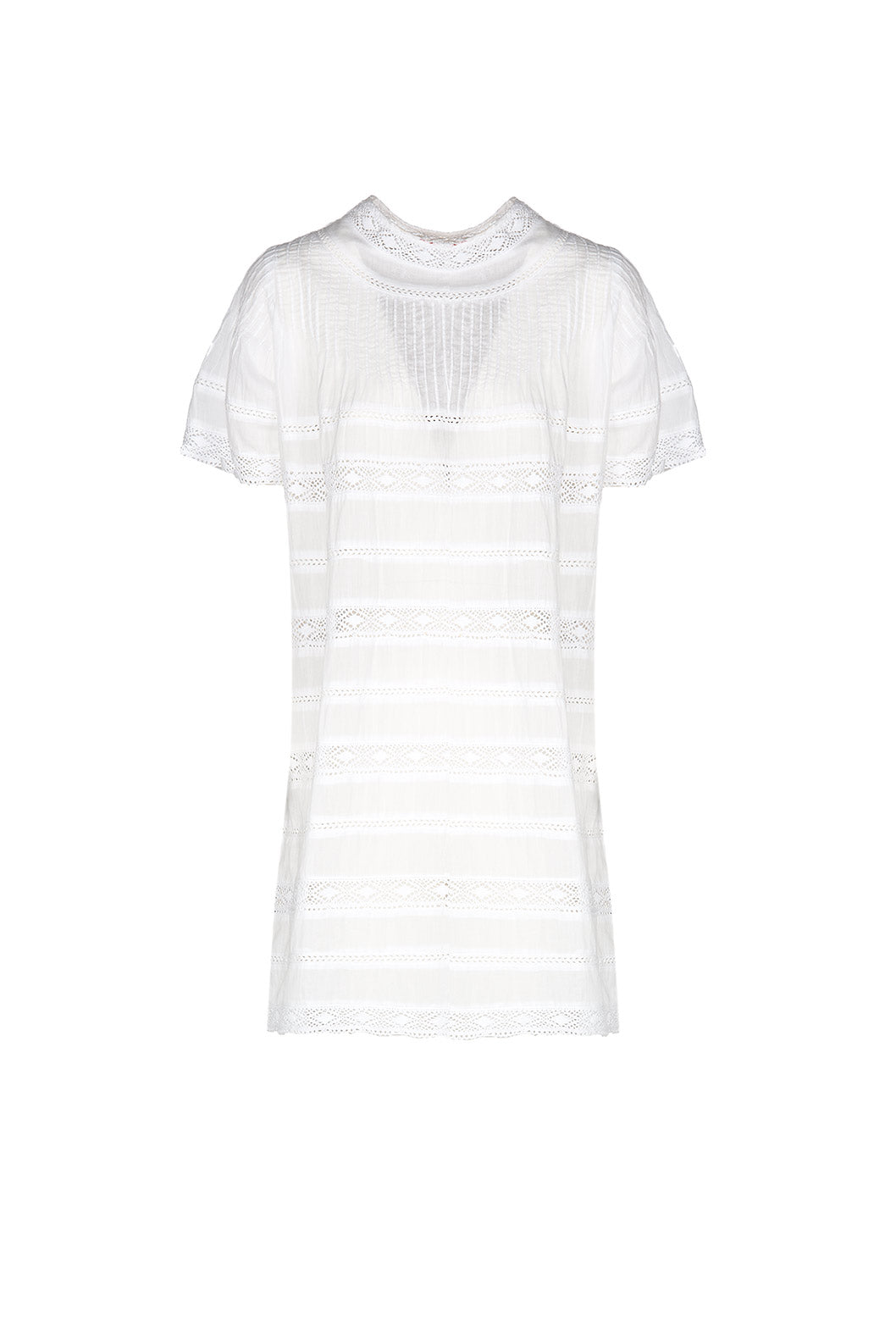 Vestito da spiaggia Baby Doll bianco