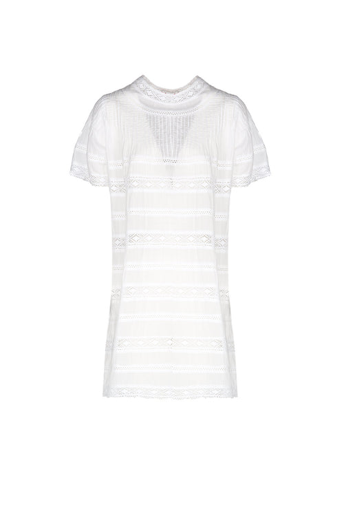 Vestito da spiaggia Baby Doll bianco