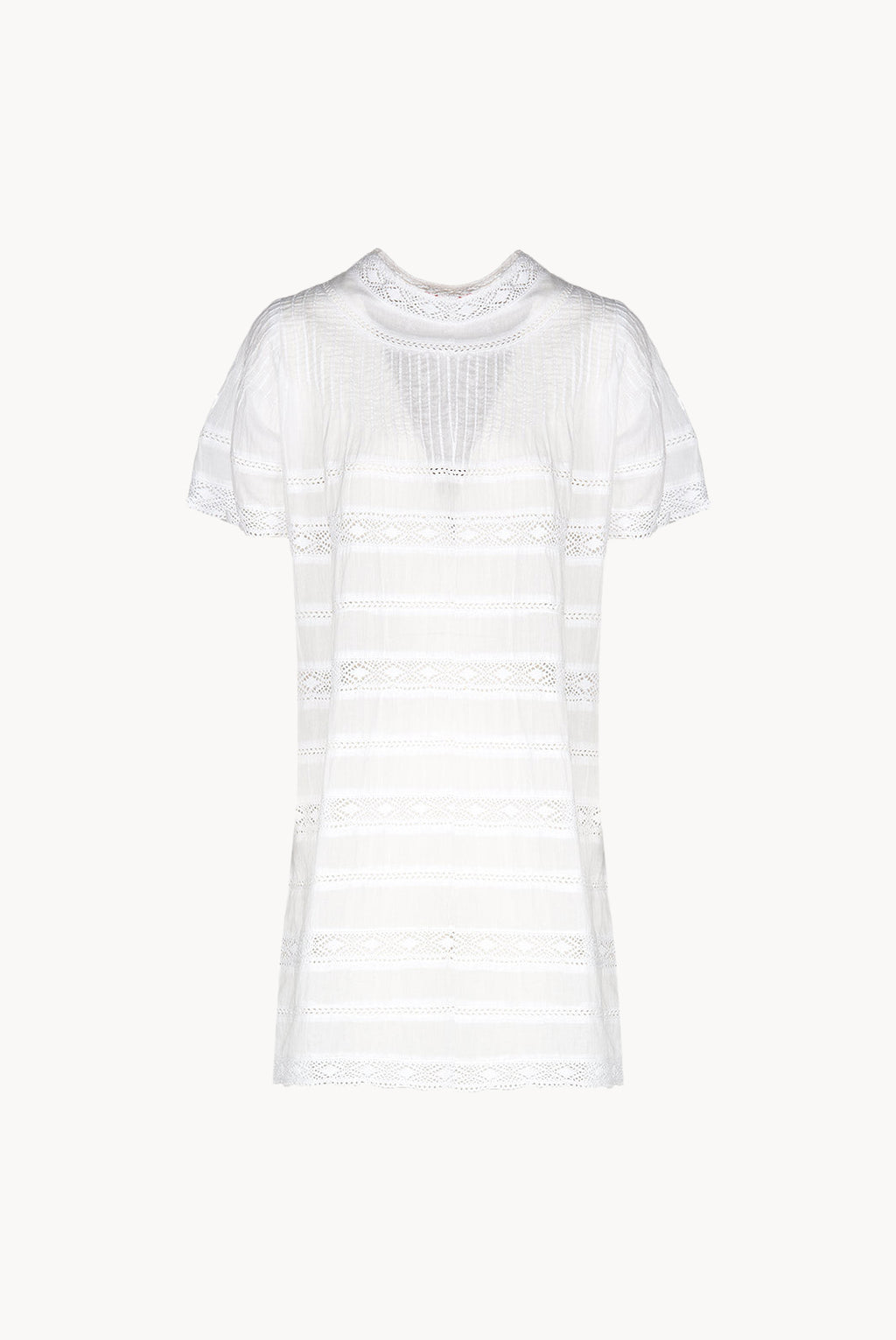 Vestito da spiaggia Baby Doll bianco