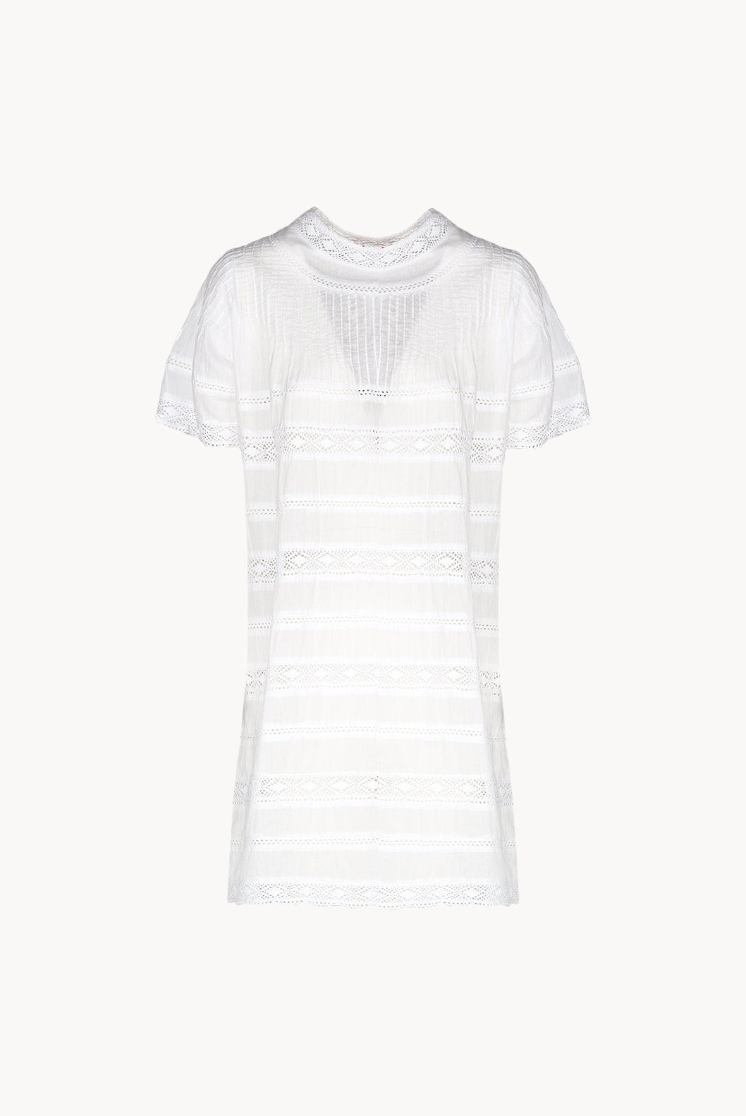 Vestito da spiaggia Baby Doll bianco
