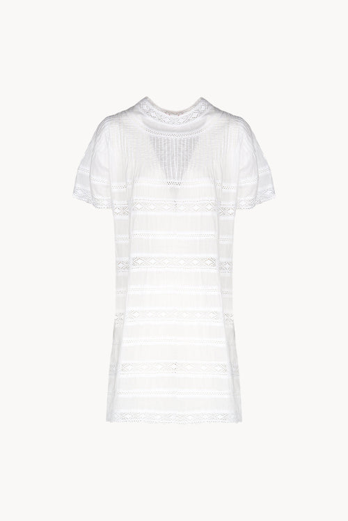 Vestito da spiaggia Baby Doll bianco