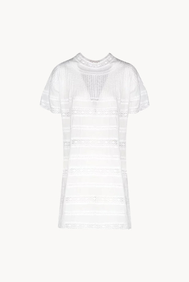 Vestito da spiaggia Baby Doll bianco