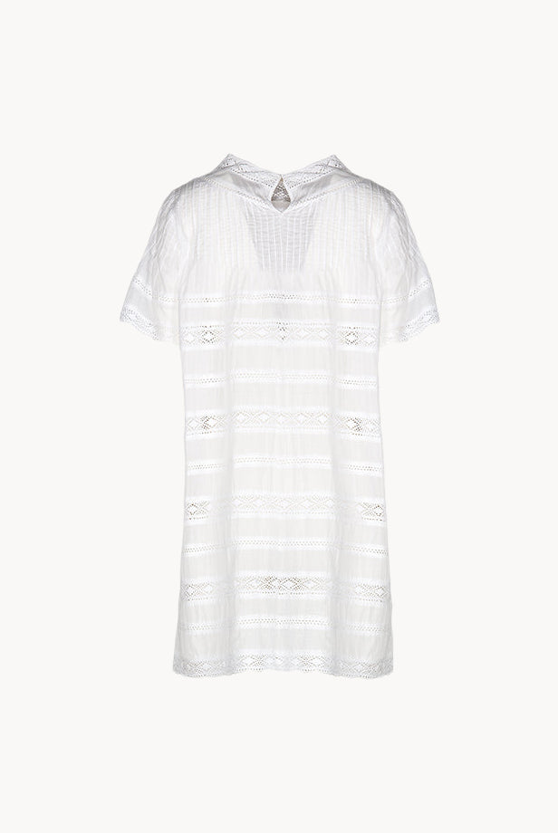 Vestito da spiaggia Baby Doll bianco