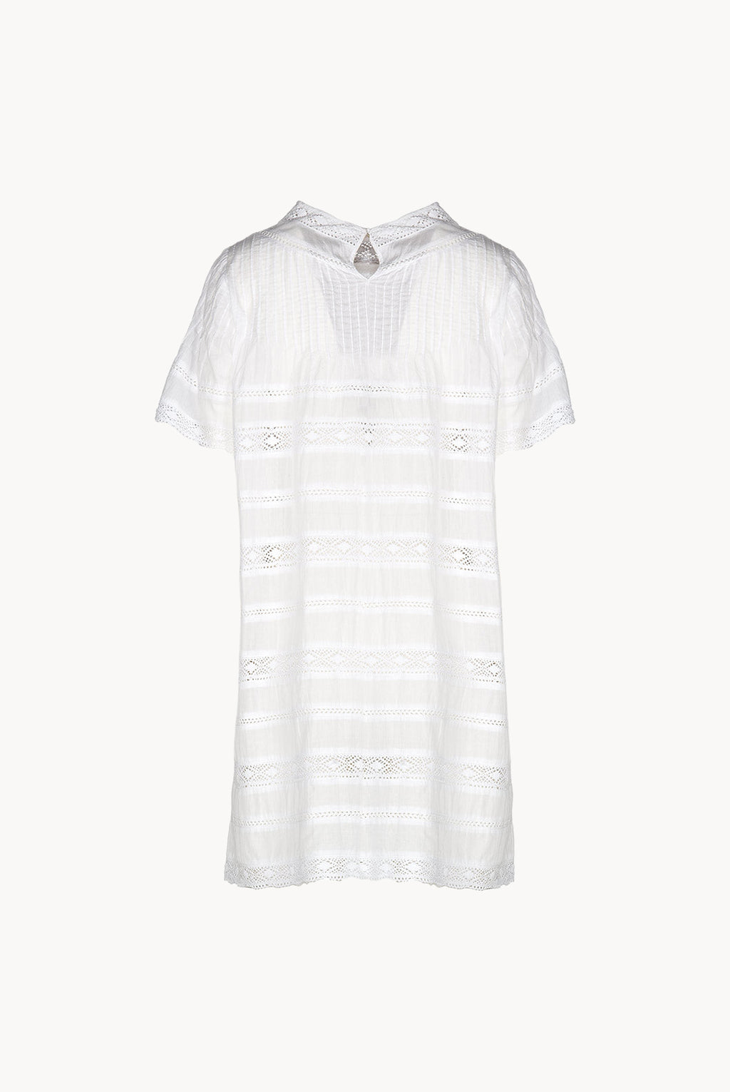 Vestito da spiaggia Baby Doll bianco