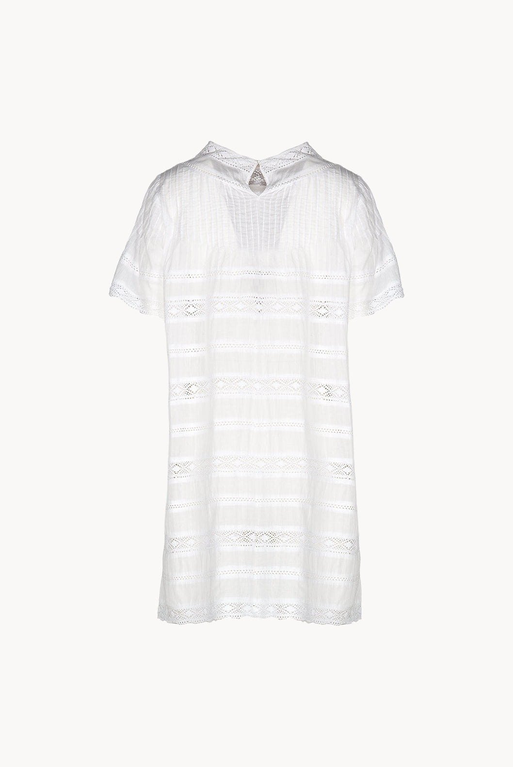 Vestito da spiaggia Baby Doll bianco