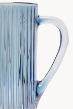 Caraffa blu rigata Prestige