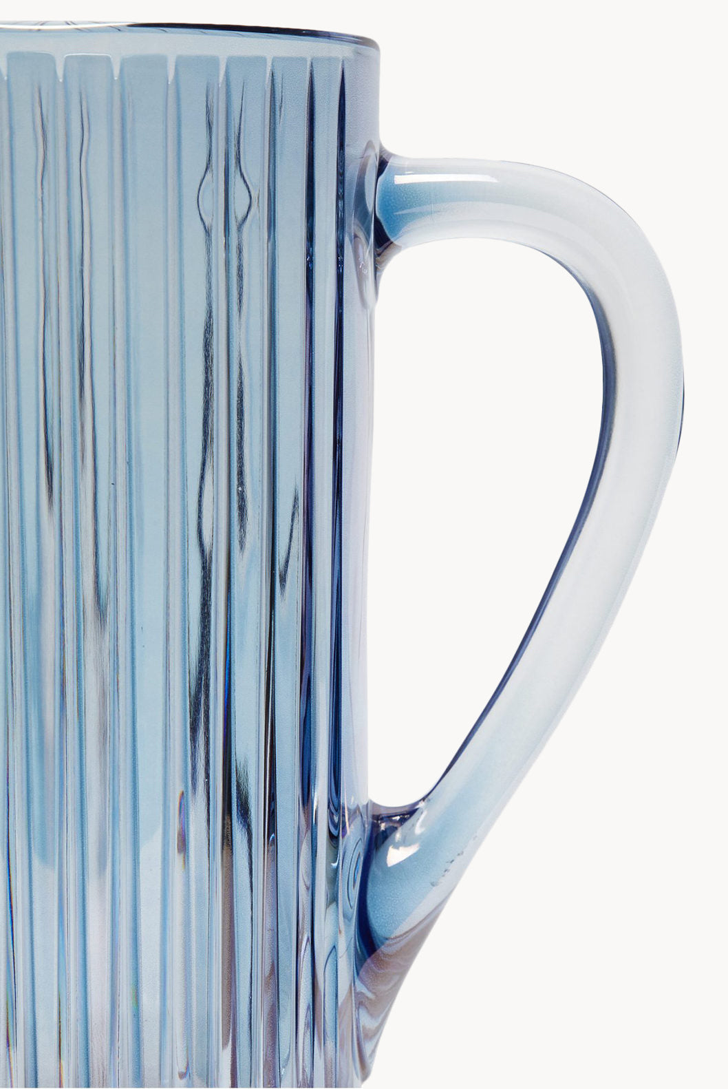 Caraffa blu rigata Prestige