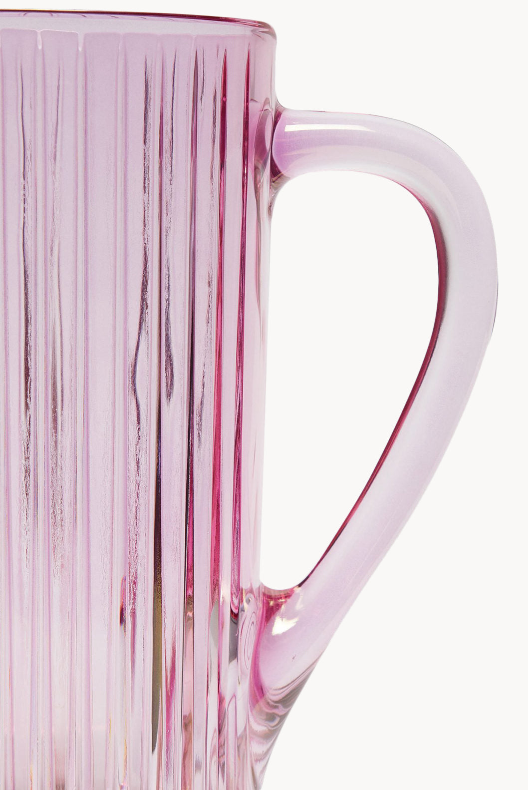 Caraffa rosa rigata Prestige