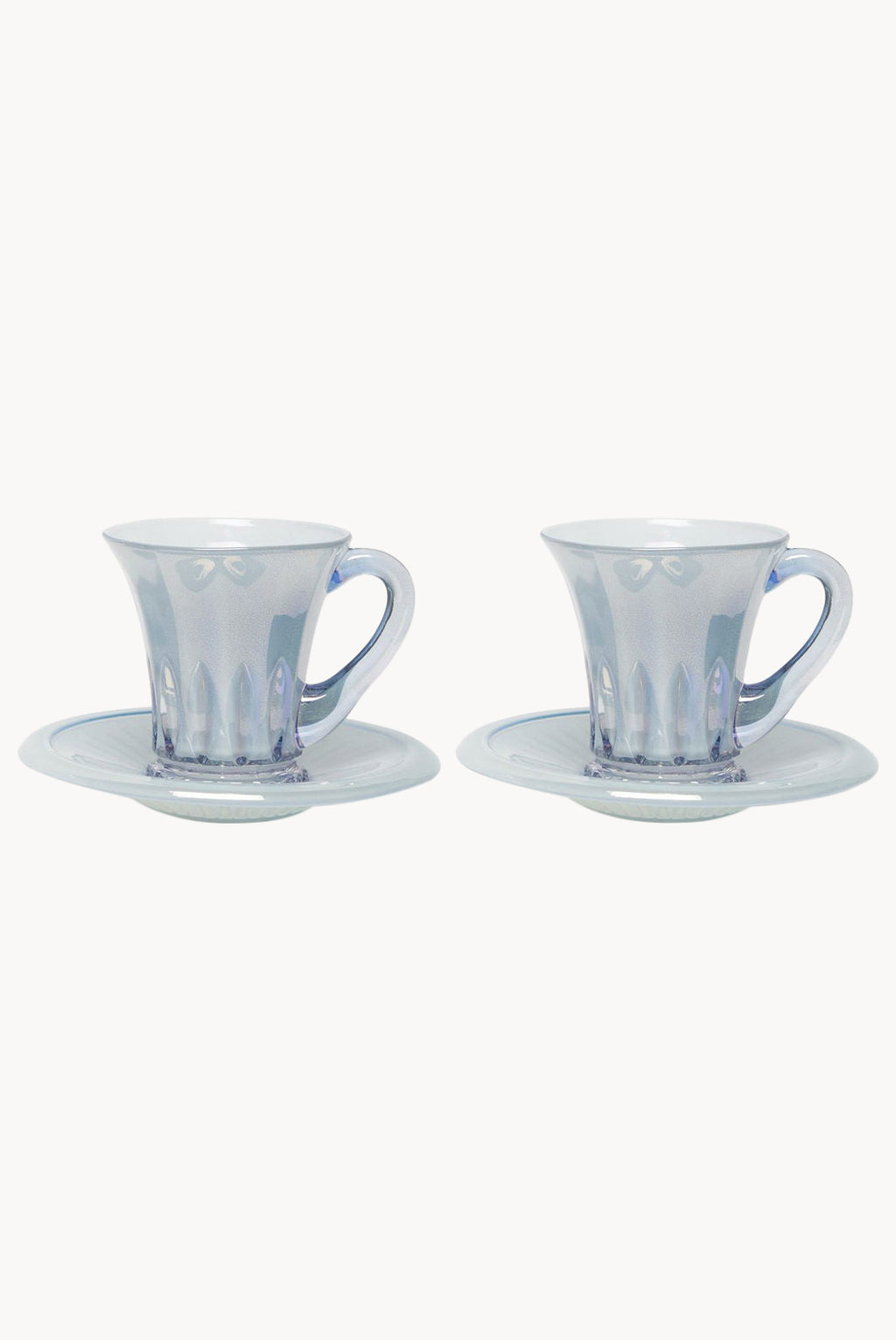 Blue Set Of Two Doge Coffee Cups