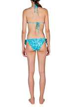 Bikini a triangolo e slip turchese