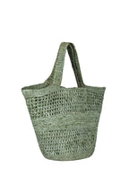 Borsa in Raffia all'Uncinetto
