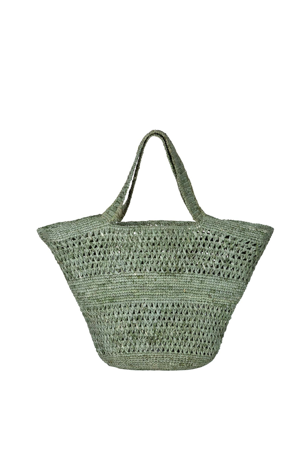 Borsa in Raffia all'Uncinetto