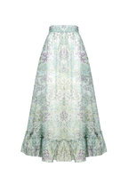 Floral Printed Cotton Skirt
