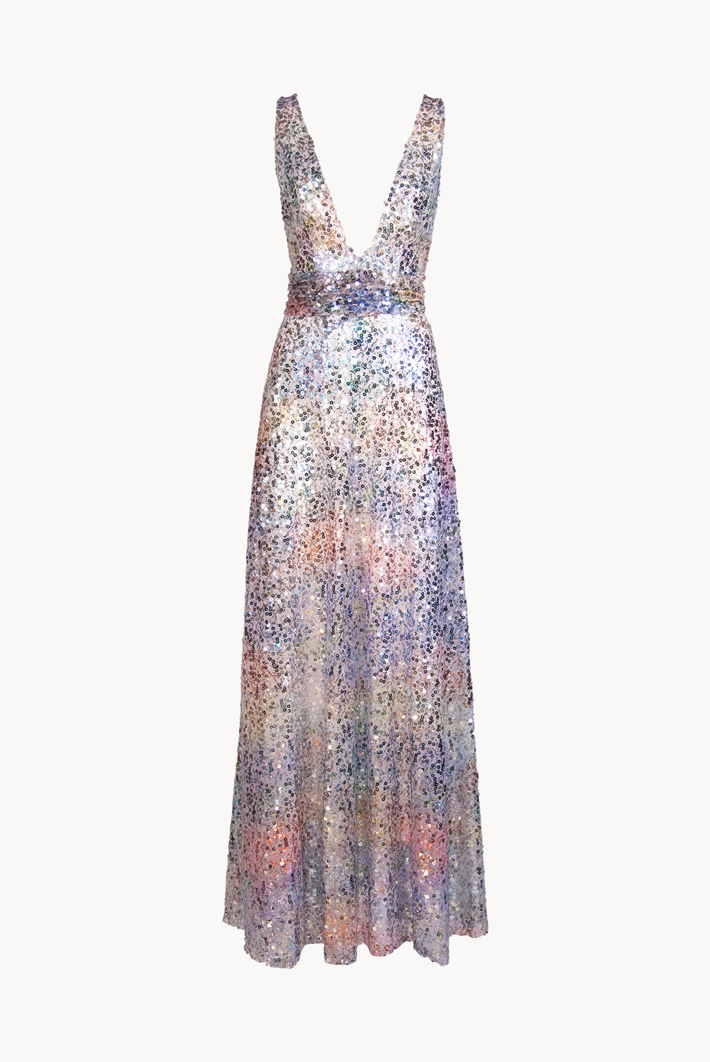 Abito degradé di Lucilla con paillettes